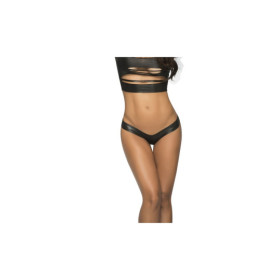 Mini Scrunch Wet Black 